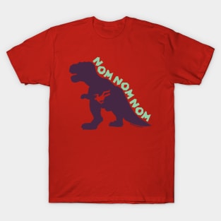 T-Rex NOMNOMNOM Light T-Shirt